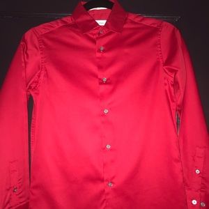 Calvin Klein Boys Button Down Dress Shirt